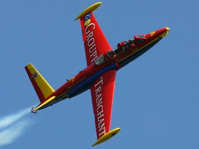 box cadeau Baptême avion de chasse