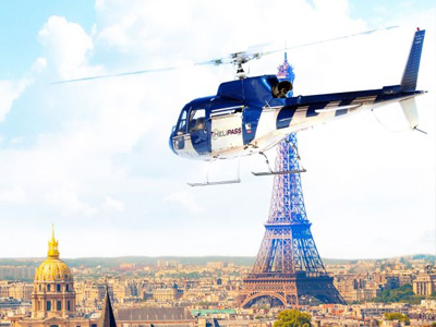 box cadeau Baptême de l'air hélicoptère