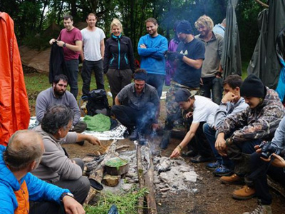 Stage de survie en Auvergne