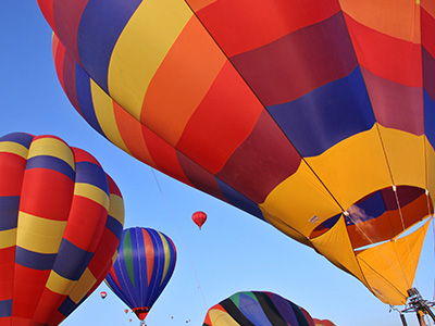 Vol en montgolfière dans les Pays de la Loire