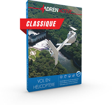 Coffret cadeau sensations 100% Hélicoptère Classique