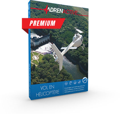 Coffret cadeau sensations 100% Hélicoptère Premium