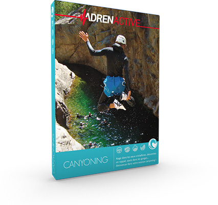 offrir un coffret cadeau 100 % Canyoning