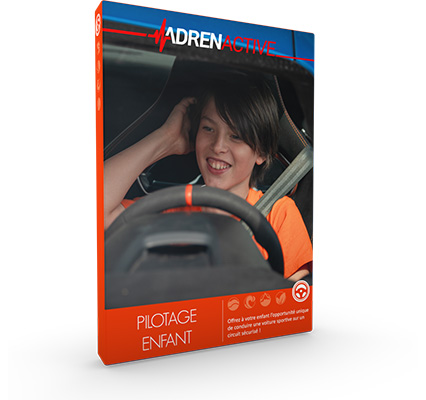 Coffret cadeau sensations 100% Pilotage Enfant
