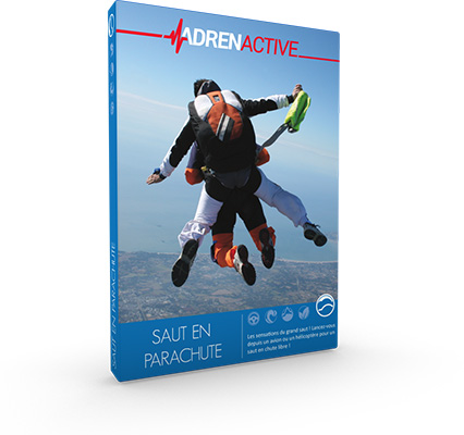 offrir un coffret cadeau 100 % Saut en Parachute