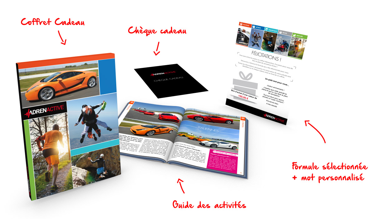 bon d'achat dans son coffret cadeau